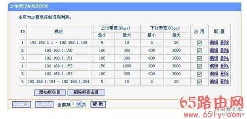 TP-LINK 841无线路由器限速设置方法