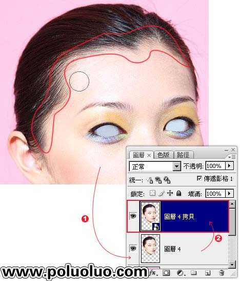 Photoshop 真人头像转石膏雕像