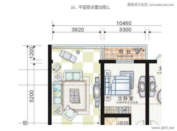 Coreldraw(CDR)设计制作室内装修彩色效果图实例教程