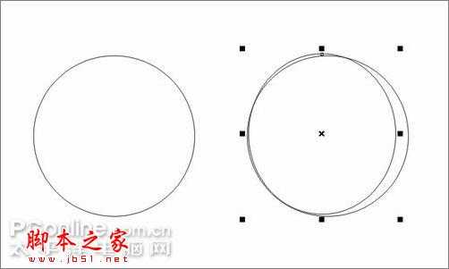 Coreldraw(CDR)利用造型工具和交互式工具设计制作搞笑的芝麻官形象的不倒翁实例教程