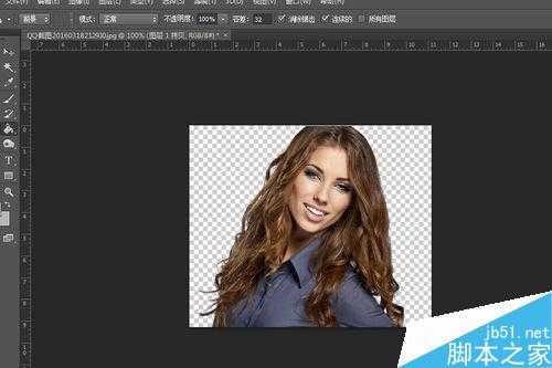 利用PS把头发抠出来方法介绍