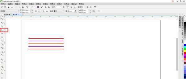 cdr怎么设计彩色的线条字体? cdr字体设计方法